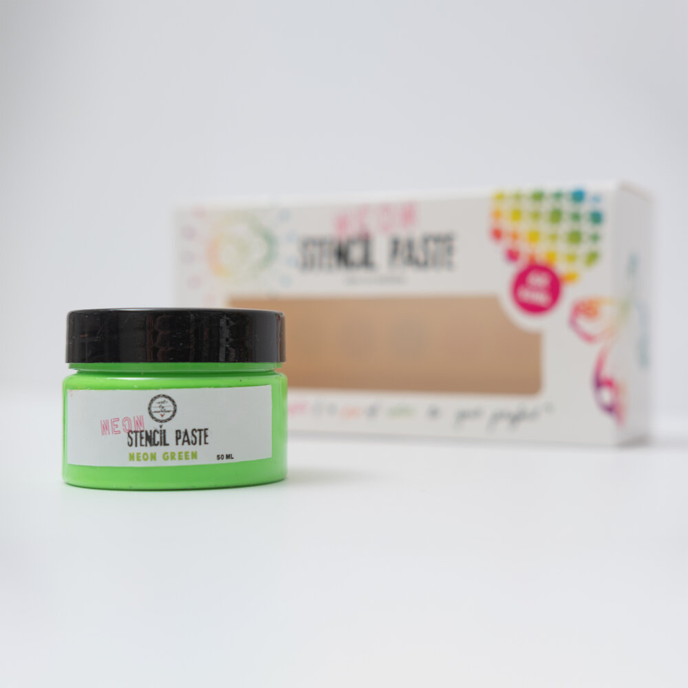 Art By Marlene Neon Stencil Paste 6x50ml (ABM-25-PASTE08) Art By Marlene Neon Stencil Paste 6x50ml (ABM-25-PASTE08)
