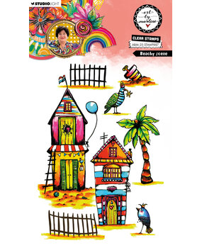 Art By Marlene Beachy Scene Clear Stamp (ABM-25-STAMP887) Art By Marlene Beachy Scene Clear Stamp (ABM-25-STAMP887)