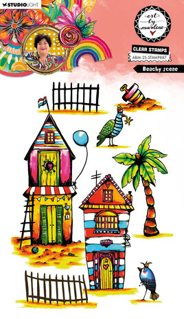 Art By Marlene Beachy Scene Clear Stamp (ABM-25-STAMP887) Art By Marlene Beachy Scene Clear Stamp (ABM-25-STAMP887)