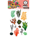 Art By Marlene A lot of Corals Clear Stamp (ABM-25-STAMP888)