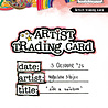 Art By Marlene Artist Trading Card Clear Stamp (ABM-25-STAMP889) Art By Marlene Artist Trading Card Clear Stamp (ABM-25-STAMP889)