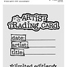 Art By Marlene Artist Trading Card Clear Stamp (ABM-25-STAMP889) Art By Marlene Artist Trading Card Clear Stamp (ABM-25-STAMP889)