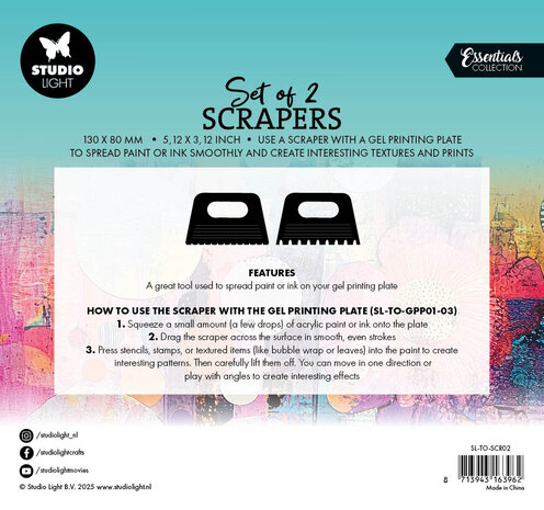 Studio Light Scrapers (2pcs) (SL-TO-SCR02)