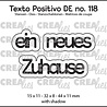 Crealies Texto Positivo Stansen German Ein Neues Zuhause (POSDE118) Crealies Texto Positivo Stansen German Ein Neues Zuhause (POSDE118)