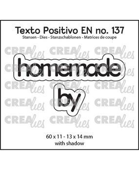 Crealies Texto Positivo Stansen English Homemade By (POSEN137) Crealies Texto Positivo Stansen English Homemade By (POSEN137)