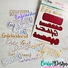 CarlijnDesign Hot Foil Gefeliciteerd Variaties (CDHF-0083) CarlijnDesign Hot Foil Gefeliciteerd Variaties (CDHF-0083)