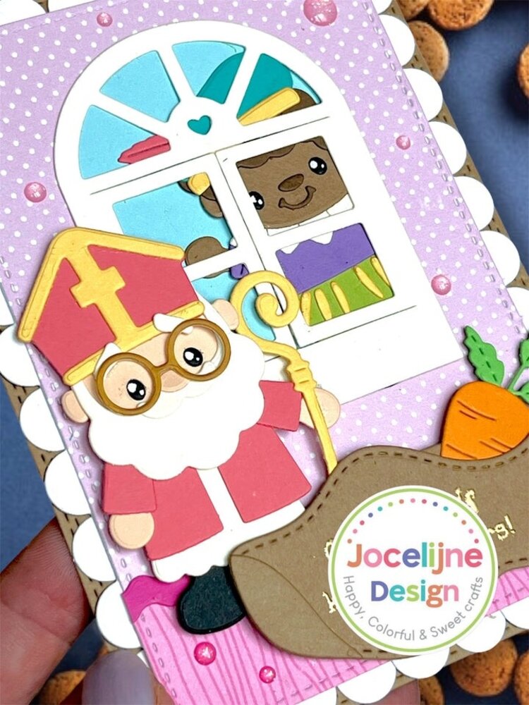 CarlijnDesign Snijmallen Sinterklaasje (CDJD-0065) CarlijnDesign Snijmallen Sinterklaasje (CDJD-0065)