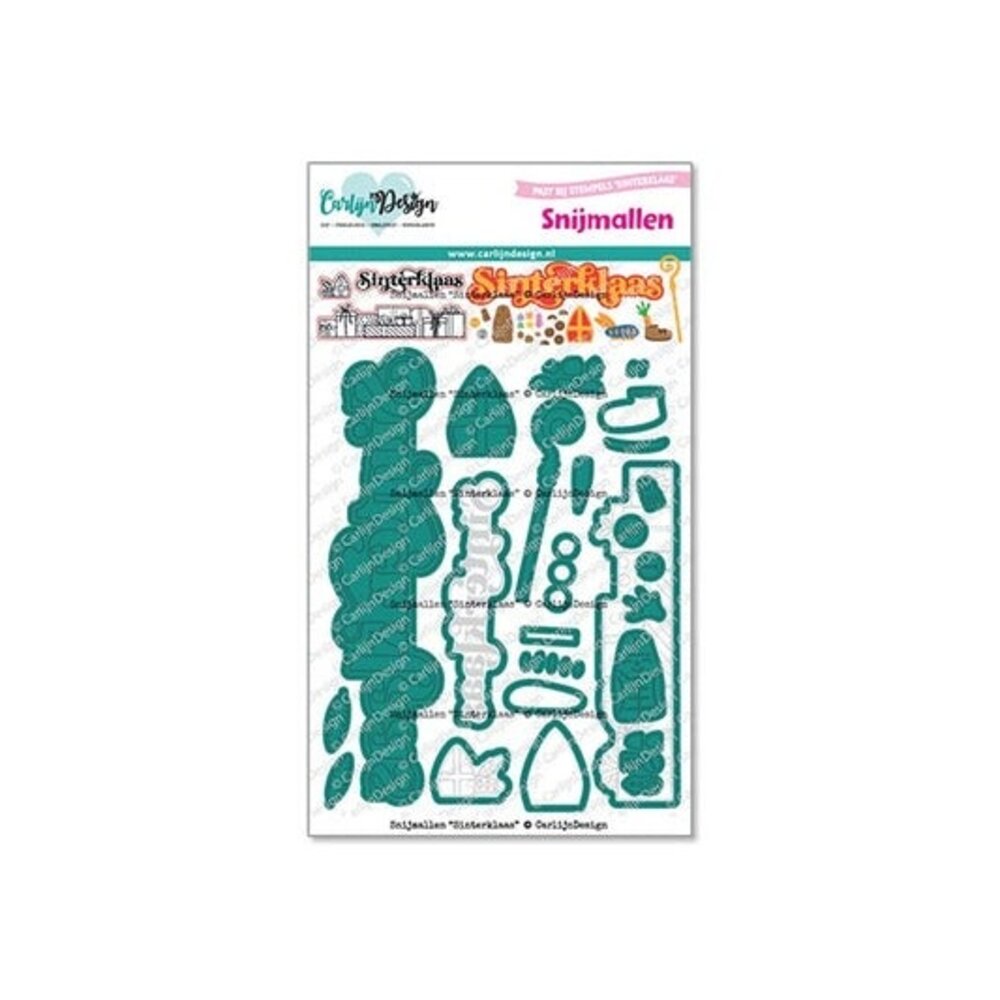 CarlijnDesign Snijmallen Sinterklaas (CDSN-0138) CarlijnDesign Snijmallen Sinterklaas (CDSN-0138)