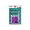 CarlijnDesign Snijmallen A6 Rechthoeken Postage DIY (CDSN-0334) CarlijnDesign Snijmallen A6 Rechthoeken Postage DIY (CDSN-0334)
