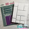 CarlijnDesign Snijmallen A6 Rechthoeken Postage DIY (CDSN-0334) CarlijnDesign Snijmallen A6 Rechthoeken Postage DIY (CDSN-0334)