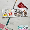 CarlijnDesign Snijmallen A6 Rechthoeken Postage DIY (CDSN-0334) CarlijnDesign Snijmallen A6 Rechthoeken Postage DIY (CDSN-0334)