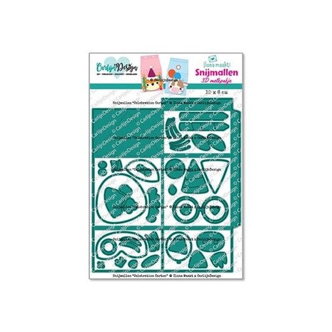 CarlijnDesign Snijmallen Celebration Carton (CDSN-0336) CarlijnDesign Snijmallen Celebration Carton (CDSN-0336)