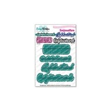 CarlijnDesign Snijmallen Gefeliciteerd Variaties (CDSN-0339)