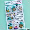 CarlijnDesign Stempels Party Turtles (CDST-0157) CarlijnDesign Stempels Party Turtles (CDST-0157)