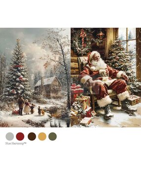 Re-Design with Prima Silent Night Stories A4 Decoupage Fiber (678265)