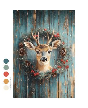 Re-Design with Prima Jingle Jungle A4 Decoupage Fiber (678289)