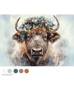 Re-Design with Prima Twinkle Moo A4 Decoupage Fiber (678319)