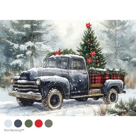 Re-Design Country Pines Delivery A4 Decoupage Fiber (678357) Re-Design Country Pines Delivery A4 Decoupage Fiber (678357)