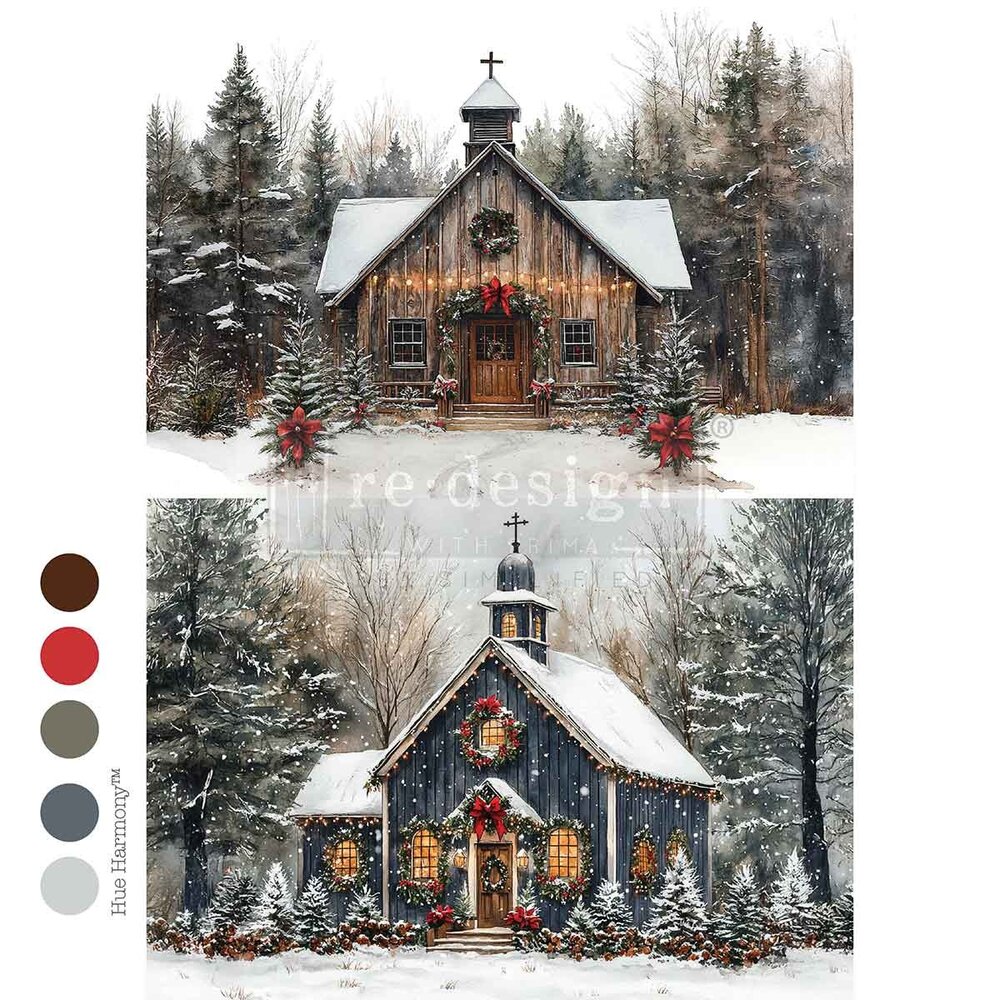 Re-Design Christmas In The Woods A4 Decoupage Fiber (678456) Re-Design Christmas In The Woods A4 Decoupage Fiber (678456)