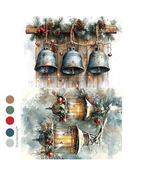 Re-Design with Prima Twilight Nesting A4 Decoupage Fiber (678463)