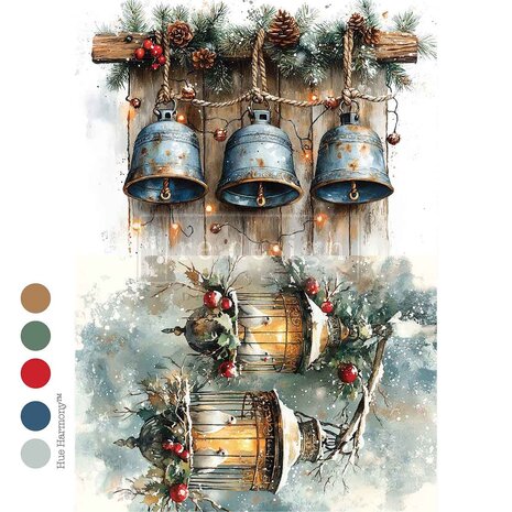 Re-Design Twilight Nesting A4 Decoupage Fiber (678463) Re-Design Twilight Nesting A4 Decoupage Fiber (678463)