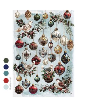 Re-Design with Prima Jewel Of The Season A4 Decoupage Fiber (678487)