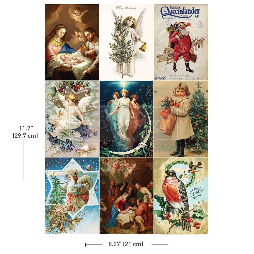 Re-Design Holy Night A4 Decoupage Fiber (679057) Re-Design Holy Night A4 Decoupage Fiber (679057)