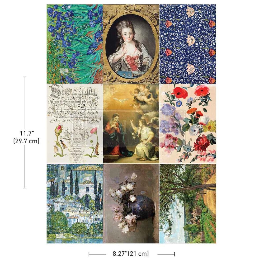 Re-Design The Painted Legacy A4 Decoupage Fiber (679064) Re-Design The Painted Legacy A4 Decoupage Fiber (679064)