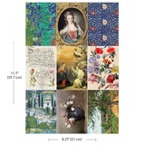 Re-Design with Prima The Painted Legacy A4 Decoupage Fiber (679064)