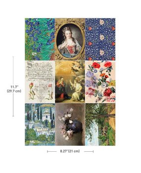 Re-Design with Prima The Painted Legacy A4 Decoupage Fiber (679064)