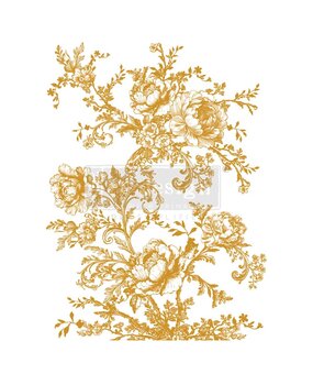 Re-Design with Prima Eglantine Elegance 18x24 Inch Decor Transfers Foil (680923)