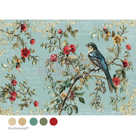 Re-Design with Prima The Velvet Nest A1 Decoupage Fiber (682019) Re-Design with Prima The Velvet Nest A1 Decoupage Fiber (682019)