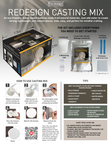 Re-Design with Prima Casting Mix Kit (682026) Re-Design with Prima Casting Mix Kit (682026)