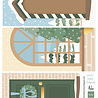 Marianne Design Decoupage Sheet A4 Home for Christmas by Marleen (AK0100) Marianne Design Decoupage Sheet A4 Home for Christmas by Marleen (AK0100)