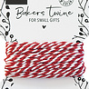 Marianne Design Decorations Bakers Twine Red/White (CA3213) Marianne Design Decorations Bakers Twine Red/White (CA3213)