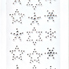 Marianne Design Decorations Stars Rhinestones Silver (CA3216) Marianne Design Decorations Stars Rhinestones Silver (CA3216)
