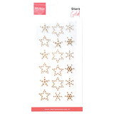 Marianne Design Decorations Stars Rhinestones Gold (CA3217)