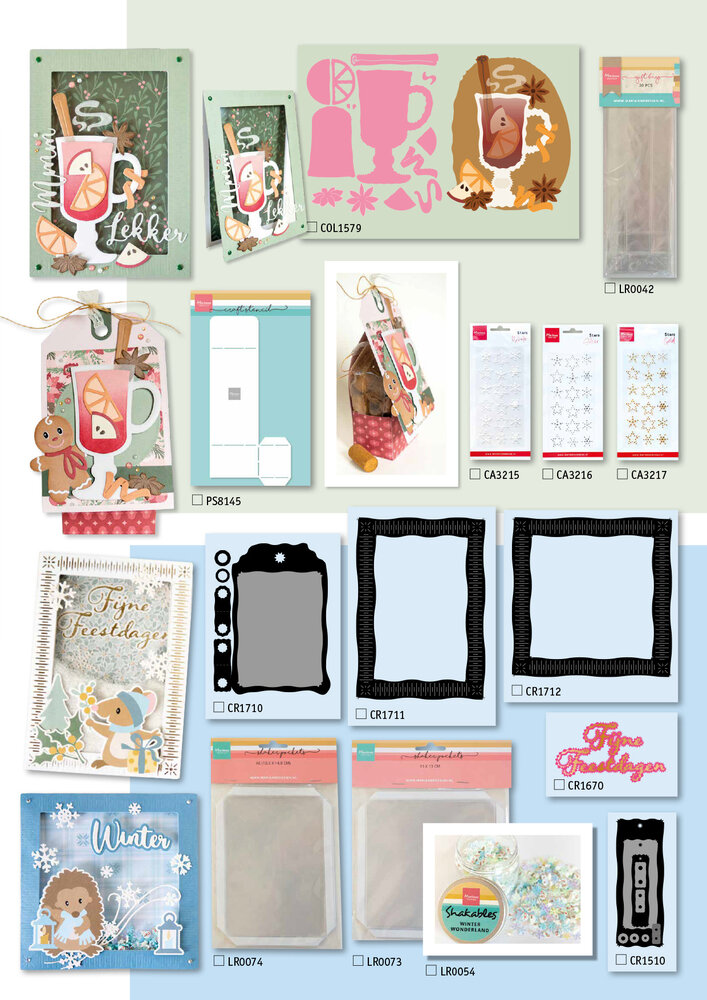 Marianne Design Leaflet The Collection # 155 November 2025 (CAT13155) (DISCONTINUED)