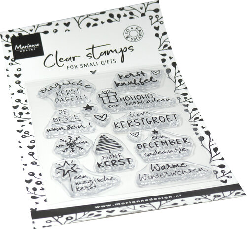 Marianne Design Clear Stamps Kaertjes en Co Kerst (CS1183) Marianne Design Clear Stamps Kaertjes en Co Kerst (CS1183)