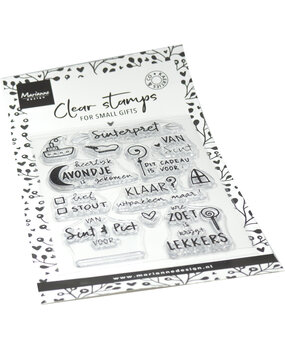 Marianne Design Clear Stamps Kaertjes en Co Sinterklaas (CS1184)