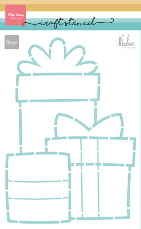 Marianne Design Craft Stencil Presents by Marleen (PS8191) Marianne Design Craft Stencil Presents by Marleen (PS8191)