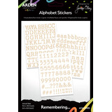 Arden Creative Studio Remembering... Alphabet Stickers (ACSAS0002)