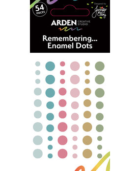 Arden Creative Studio Remembering... Enamel Dots (54pcs) (ACSED0005)