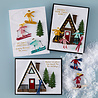 Spellbinders Ski-son's Greetings Dies and 3D Folder Bundle (BD-1010) Spellbinders Ski-son's Greetings Dies and 3D Folder Bundle (BD-1010)