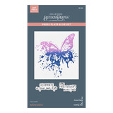 Spellbinders Beautifully Imperfect BetterPress Plate & Die Set Butterfly Splatter (BP-323) Spellbinders Beautifully Imperfect BetterPress Plate & Die Set Butterfly Splatter (BP-323)
