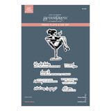 Spellbinders Happier Hour BetterPress Plate & Die Set Martini Mood (BP-326) Spellbinders Happier Hour BetterPress Plate & Die Set Martini Mood (BP-326)