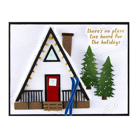 Spellbinders Ski-son's Greetings BetterPress Plate & Die Set Ski-son's Greetings Sentiments (BP-335) Spellbinders Ski-son's Greetings BetterPress Plate & Die Set Ski-son's Greetings Sentiments (BP-335)