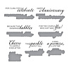 Spellbinders Happier Hour BetterPress Plate & Die Set A Special Toast Sentiments (BP-336) Spellbinders Happier Hour BetterPress Plate & Die Set A Special Toast Sentiments (BP-336)