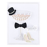 Spellbinders Happier Hour BetterPress Plate & Die Set A Special Toast Sentiments (BP-336) Spellbinders Happier Hour BetterPress Plate & Die Set A Special Toast Sentiments (BP-336)