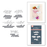 Spellbinders Happier Hour BetterPress Plate & Die Set Fountain Wishes Sentiments (BP-338) Spellbinders Happier Hour BetterPress Plate & Die Set Fountain Wishes Sentiments (BP-338)